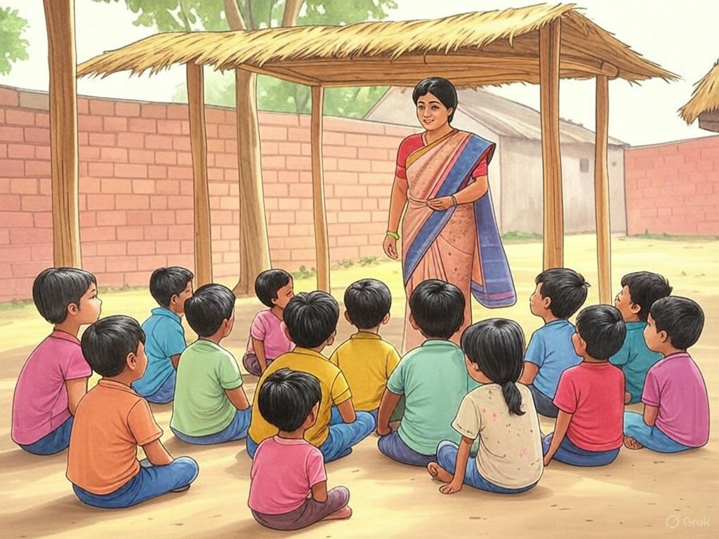 Anganwadi classroom
